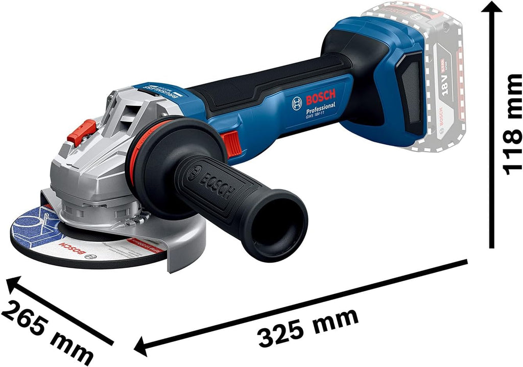 Cordless Angle Grinder GWS 18V-11