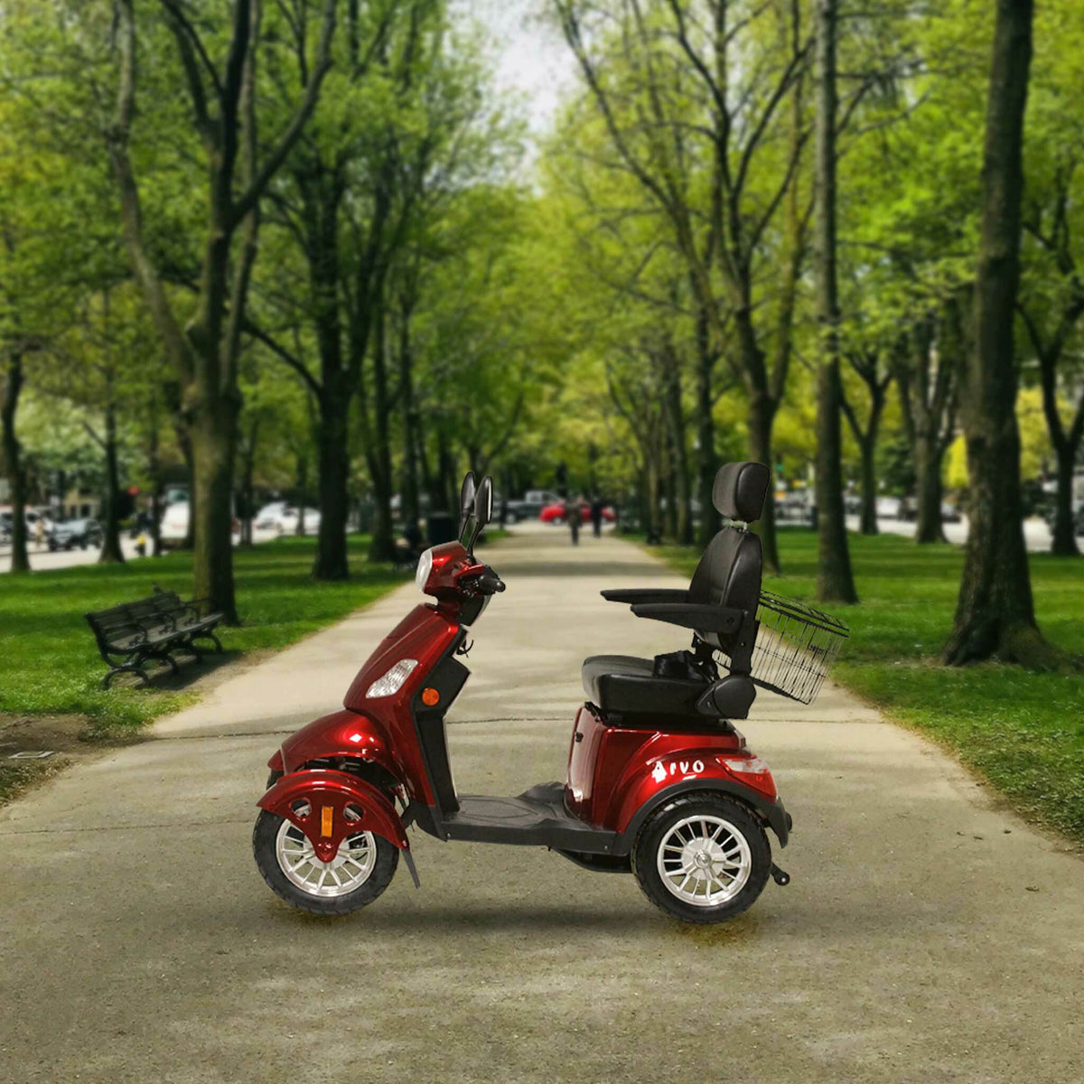 Arvo Seniorenmobil P400 Rot