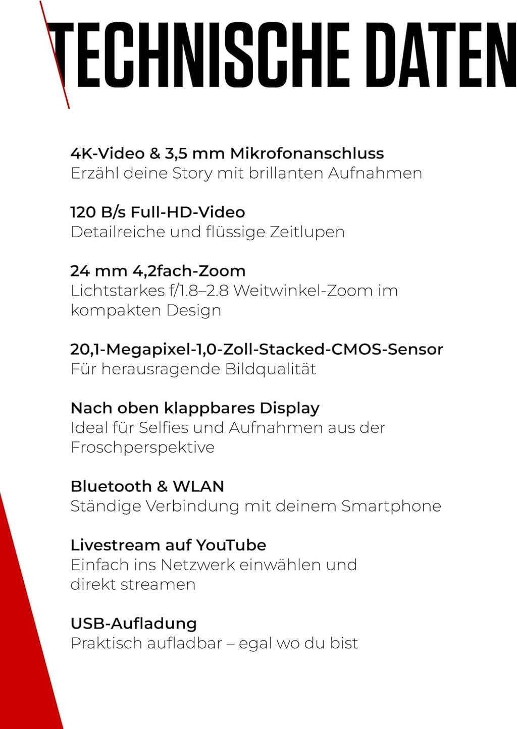 Canon PowerShot G7 X Mark III (Schwarz) – Kompakte Digitalkamera mit 1-Zoll-Sensor & 4K-Video – Ideal bei wenig Licht & auf Reisen – Mit WLAN & Bluetooth - Geliebt Für Kreatives Unterwegs
