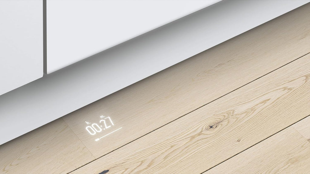 Bosch SMU4ETS08E, Serie 4, Smarter Unterbau-Geschirrspüler 60 cm, Besteckkorb, Spülmaschine mit Programmassistent, besonders Leise, höhenverstellbarer Oberkorb, Automatische Türöffnung, Edelstahl