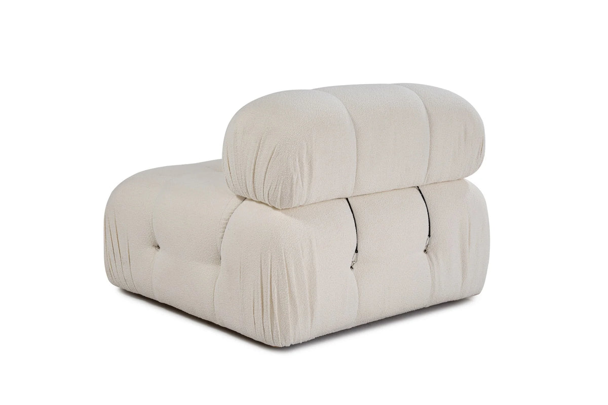Bubble L1 Modulares Sofa - Weiss