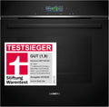 Siemens HB774G1B1, Stiftung Warentest Testsieger , iQ700 Smarter Einbau-Backofen 60x60 cm, Made in Germany, activeClean Pyrolyse  und  humidClean Hydrolyse, Air Fry, Automatikprogramme, Touchscreen