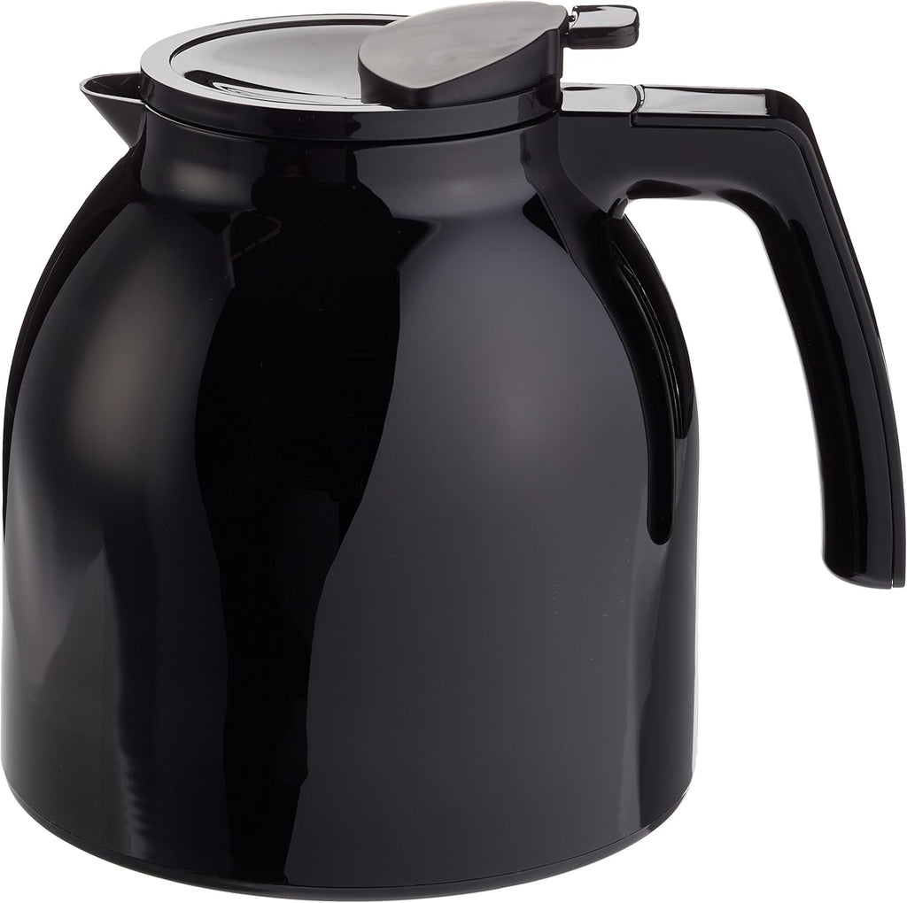 Melitta Look Therm Selection - Filterkaffeemaschine - mit Thermokanne - 10 Tassen - Schwarz (M 661 BK SST)