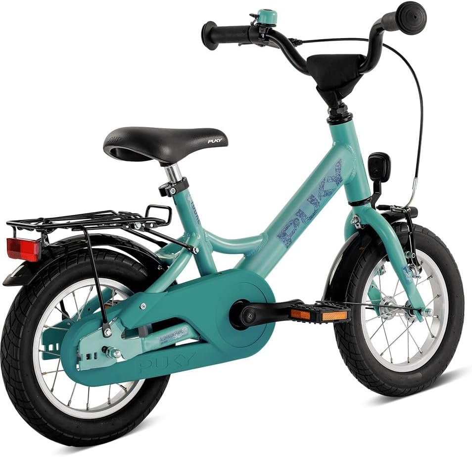PUKY YOUKE 12 Zoll Kinderfahrrad ab 3 Jahre | Leichtes Kinder Fahrrad mit Rücktritt & Handbremse | Kinderfahrrad für Einsteiger | Ergonomisch & sicher | Fahrrad Kinder ab 3 Jahre