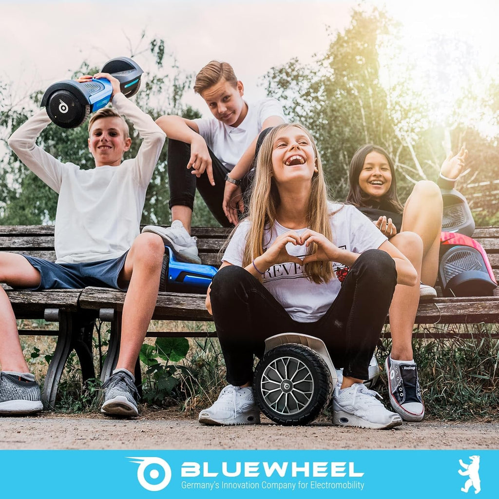 8.5" Premium Offroad Hoverboard Bluewheel HX510 SUV Deutsche Qualitäts Marke- Kinder Sicherheitsmodus & App - Bluetooth - Starker Dual Motor - Elektro Skateboard Self Balance Scooter