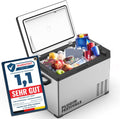 elektrische Kühlbox - Kompressor Gefrierbox bis -20 Grad - Kühlbox Auto - Camping Kühlschrank - Powerstation zum Kühlen - 12V 230V - 40 Liter