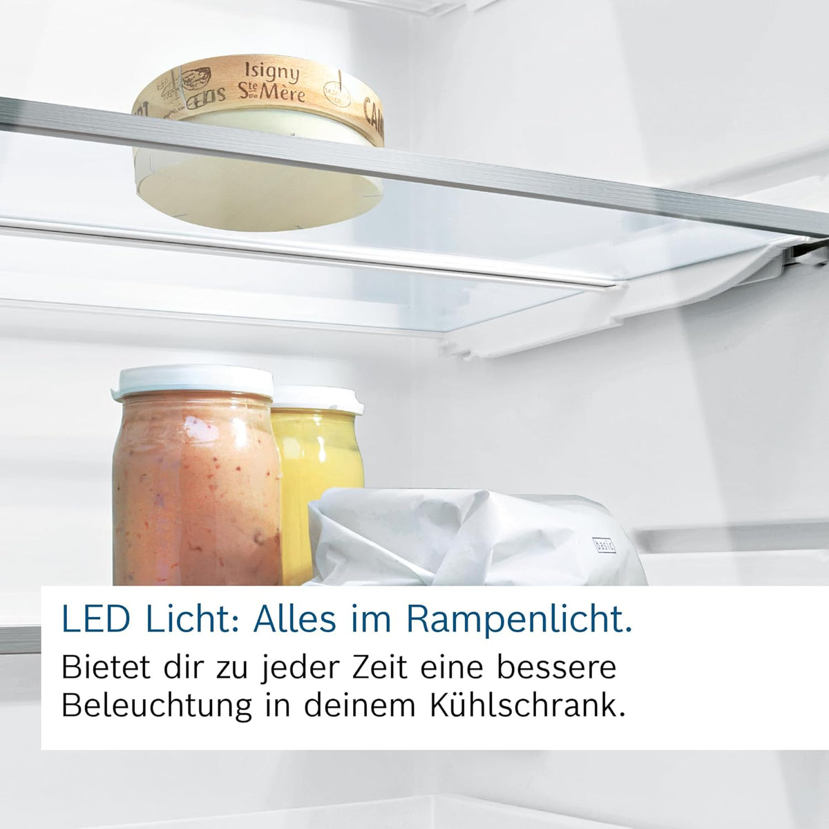 Bosch GSN54AWCV Serie 6 XXL-Gefrierschrank, 176 x 70 cm extra breit, 327 L, NoFrost nie wieder abtauen, LED-Beleuchtung gleichmäßige Ausleuchtung, BigBox Platz für großes Gefriergut, Weiß