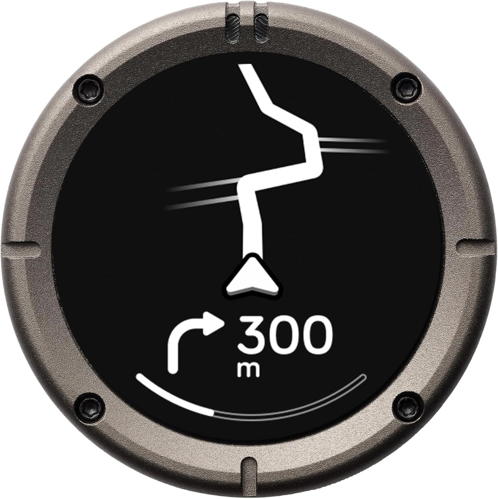 Beeline Moto II - Motorrad-Navi mit modernster Technologie| Kompaktes Design, Wasserdicht, GPS Funktion, 14-Std. Akkulaufzeit | Handschuhfreundlich, perfekt für Touren & Pendeln (Gunmetal Grey)