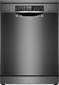 Bosch SMU4ETS08E, Serie 4, Smarter Unterbau-Geschirrspüler 60 cm, Besteckkorb, Spülmaschine mit Programmassistent, besonders Leise, höhenverstellbarer Oberkorb, Automatische Türöffnung, Edelstahl