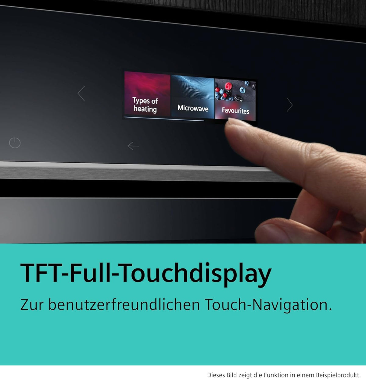 Siemens HB774G1B1, Stiftung Warentest Testsieger , iQ700 Smarter Einbau-Backofen 60x60 cm, Made in Germany, activeClean Pyrolyse  und  humidClean Hydrolyse, Air Fry, Automatikprogramme, Touchscreen