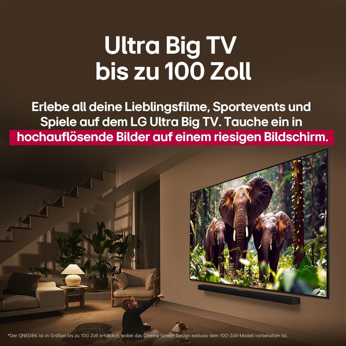LG 55QNED86A6A TV 55 Zoll (139 cm) 4K QNED evo AI TV (α8 Gen2 4K AI Prozessor, webOS 25, 120Hz) [Modelljahr 2025]