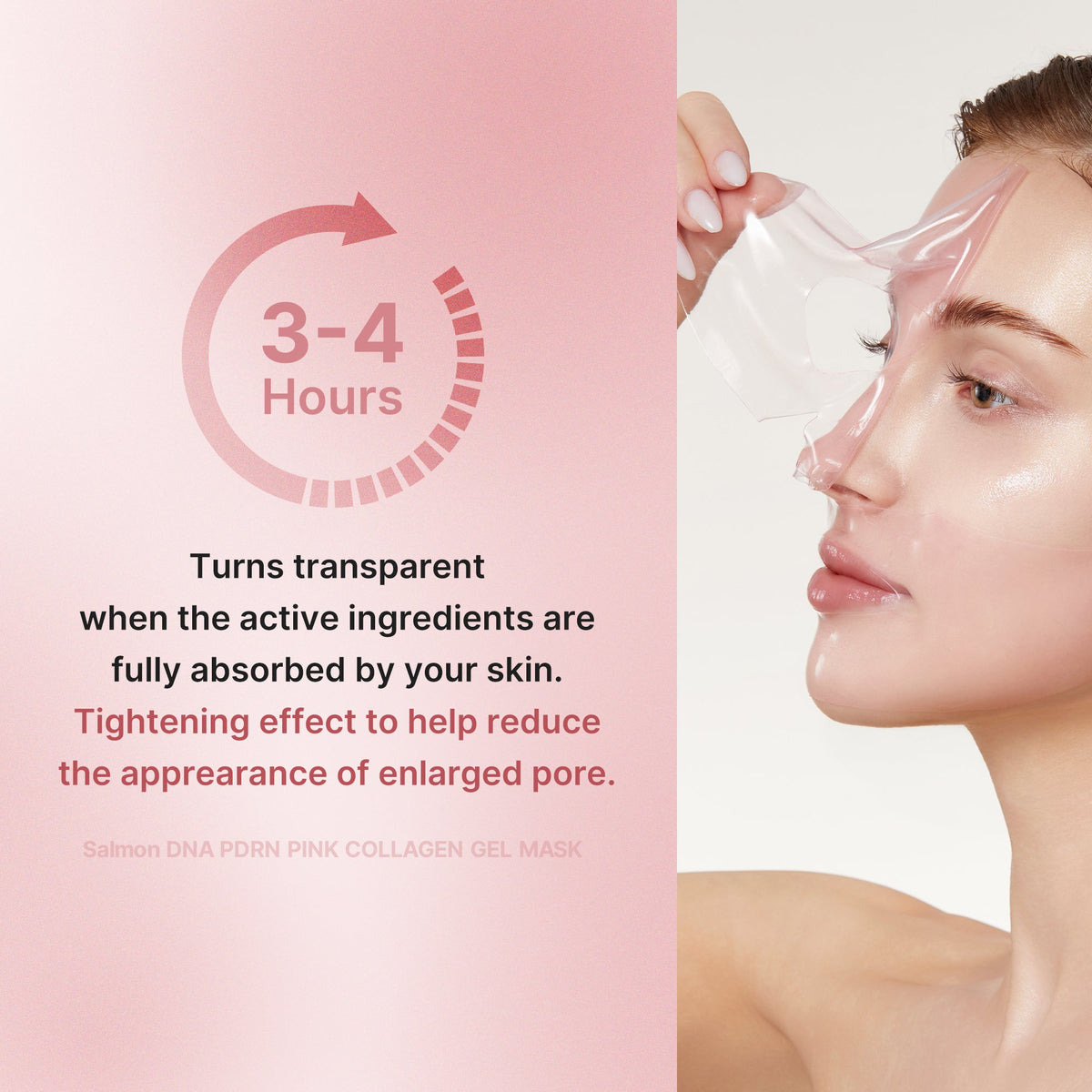 [Subscr.] Salmon PDRN Pink Collagen Jelly Gel Mask