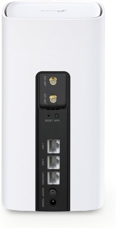 TP-Link Archer NX200 LTE WLAN Router, 5G Router SIM-Karte, AX1800 Dualband-WLAN 6, 3 x Gigabit-Ports, MU-MIMO, Web- und APP-Verwaltung, Plug-and-Play