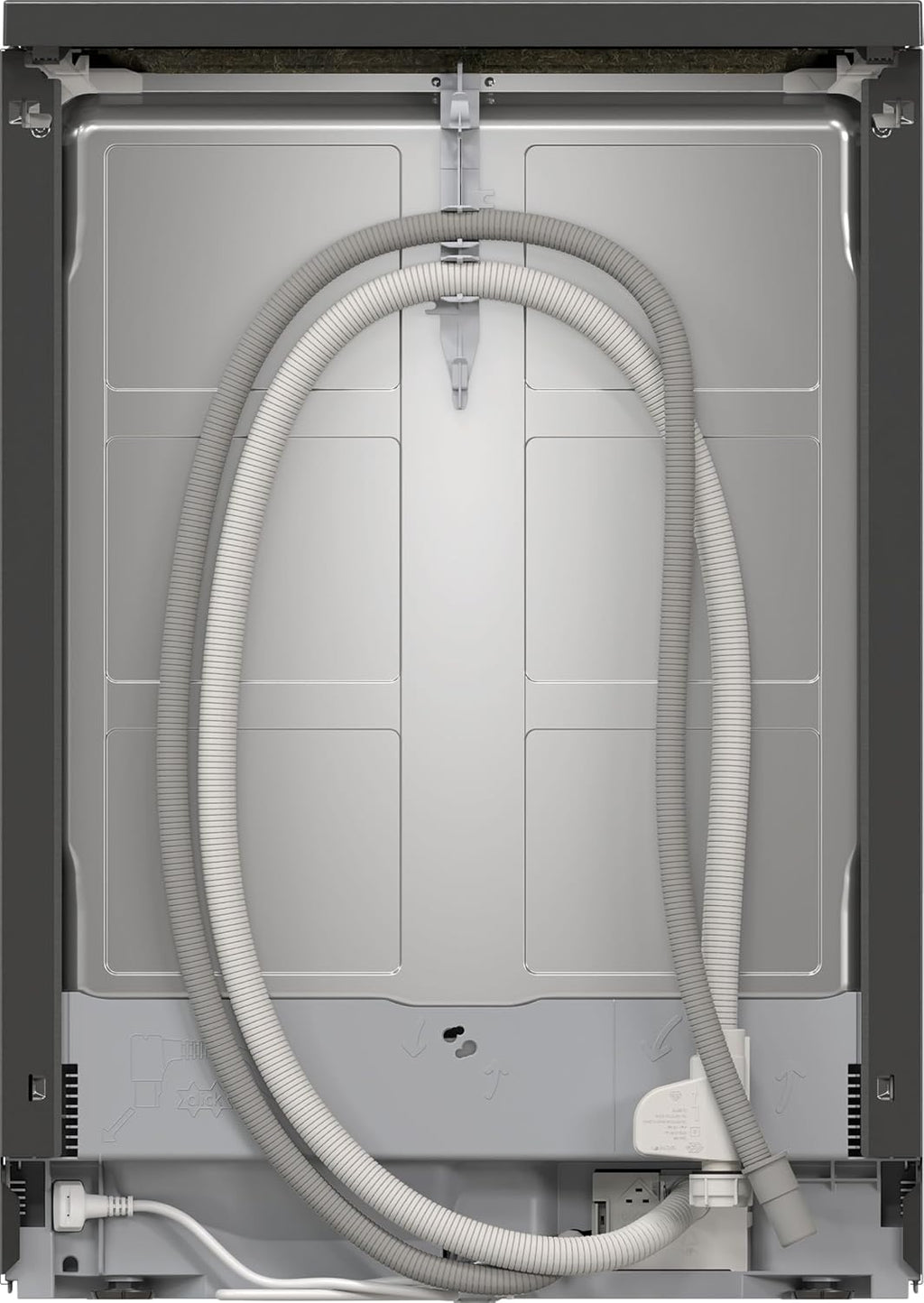 Bosch SMU4ETS08E, Serie 4, Smarter Unterbau-Geschirrspüler 60 cm, Besteckkorb, Spülmaschine mit Programmassistent, besonders Leise, höhenverstellbarer Oberkorb, Automatische Türöffnung, Edelstahl