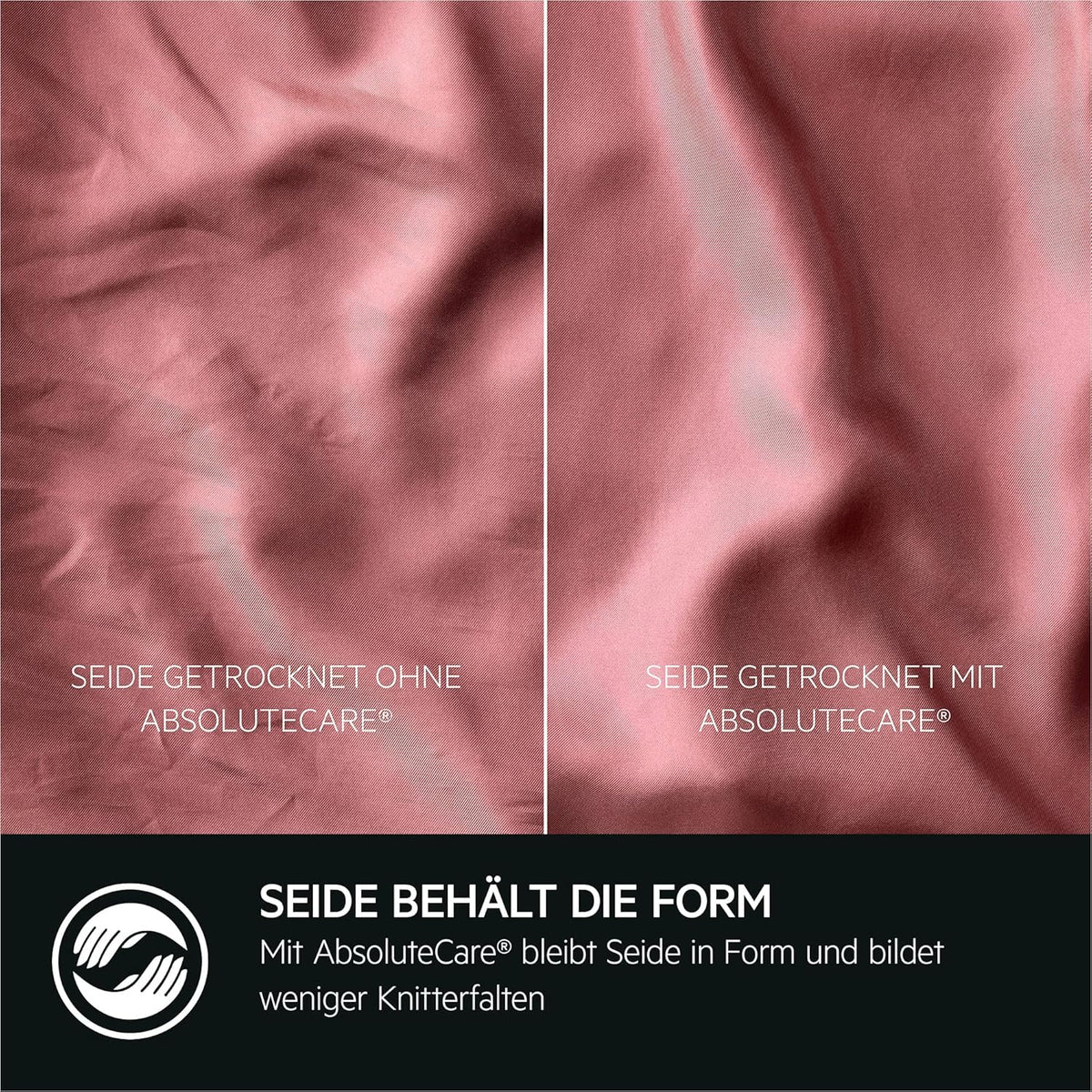 AEG Wärmepumpentrockner 8 kg, Testsieger der Stiftung Warentest, Serie 8000 AbsoluteCare - Wolle- und Seidetrocknung, C, Energiesparend, Trommelbeleuchtung, Knitterschutz, Schontrommel, TR8AMZ68