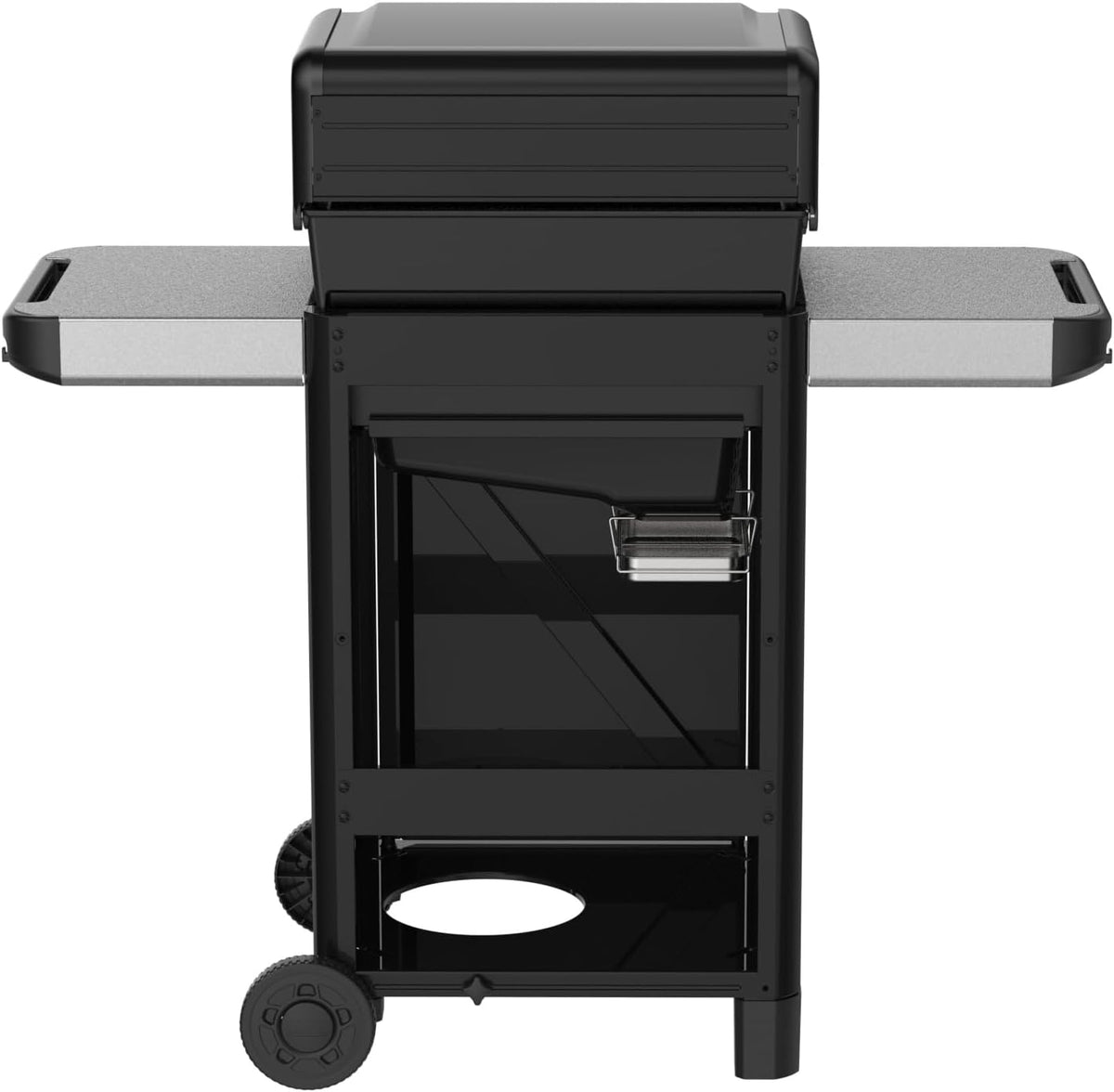 Weber Spirit E-310 Gasgrill / 3 Brenner, Snap-Jet Zündung, Robuste Räder und Warmhalterost, 51 x 46 cm Grillfläche, Kompatibel mit Weber Works Seitenablagen, Schwarz/Silber
