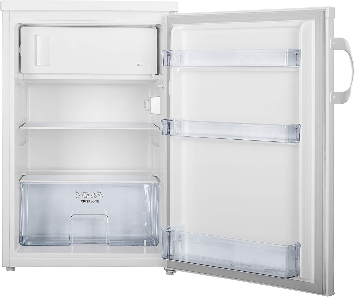 Gorenje RB 492 PW Tischkühlschrank mit Gefrierfach / 119L / LED Beleuchtung / 56cm Breite / 84,5 cm Höhe