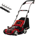 Einhell Akku-Vertikutierer-Lüfter GE-SA 36/35 Li-Solo Power X-Change (Li-Ion, 36 V, bürstenloser Motor, 35cm Messerwalze, 28L Fangsack, einstellbare Arbeitstiefe, ohne Akku  und  Ladegerät)