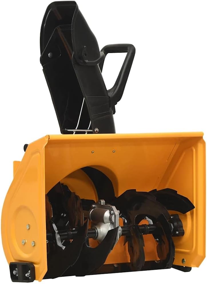 ACAGALA 4-in-1 Schneefräse & Kehrmaschine (6,5PS, 196ccm) | 560mm Räumbreite, 11m Wurfweite | 5 Vorwärts/2 Rückwärtsgänge | Stahlschnecke